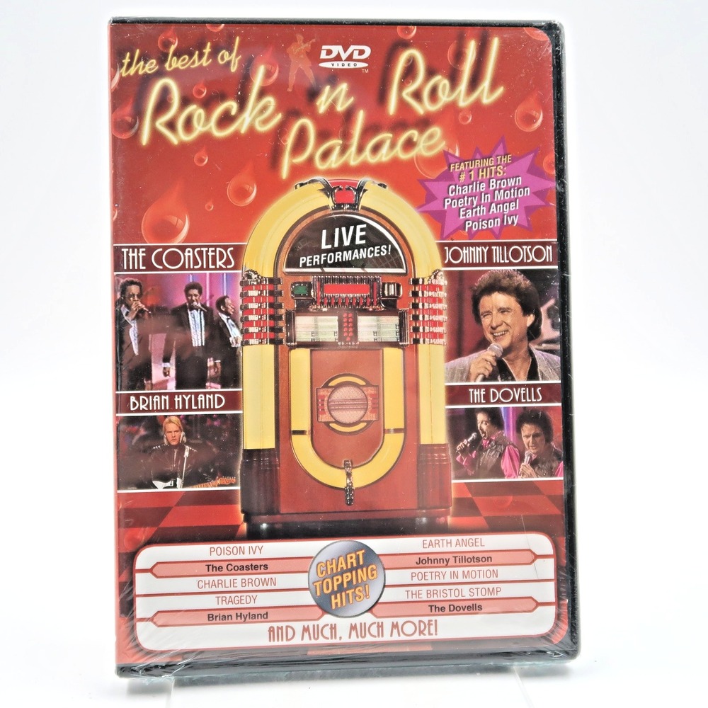 Rock n Roll Palace (DVD 2003) Coasters, Johnny Tillotson, Brian Hyland, Dovells
